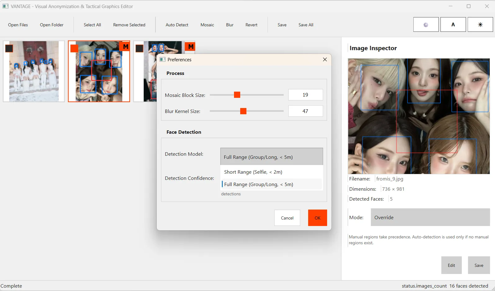 Face Detection Model